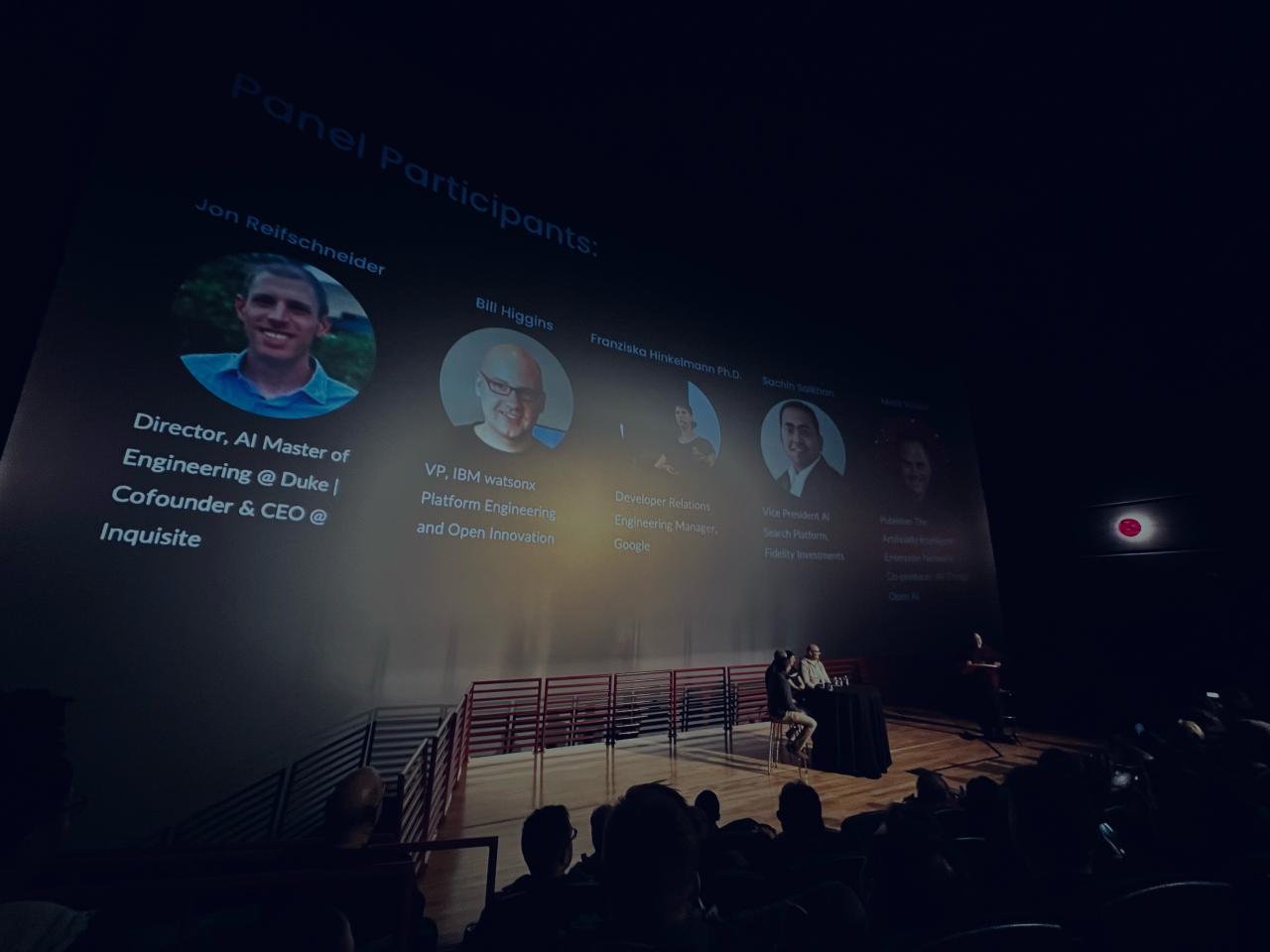 Panelist Bios AI Meetup in 2025