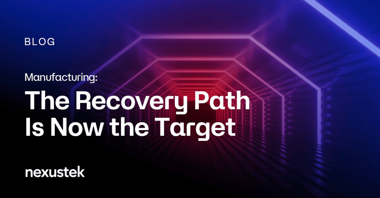 The Recovery Path Is Now the Target
