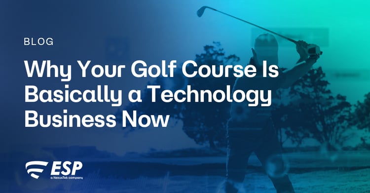 Why Your Golf Course Is Basically a Technology Business Now