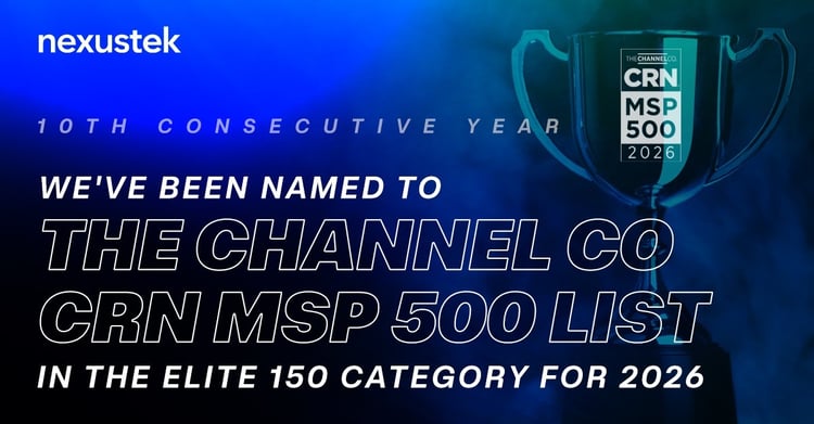 NexusTek Named to CRN’s 2026 MSP 500 List