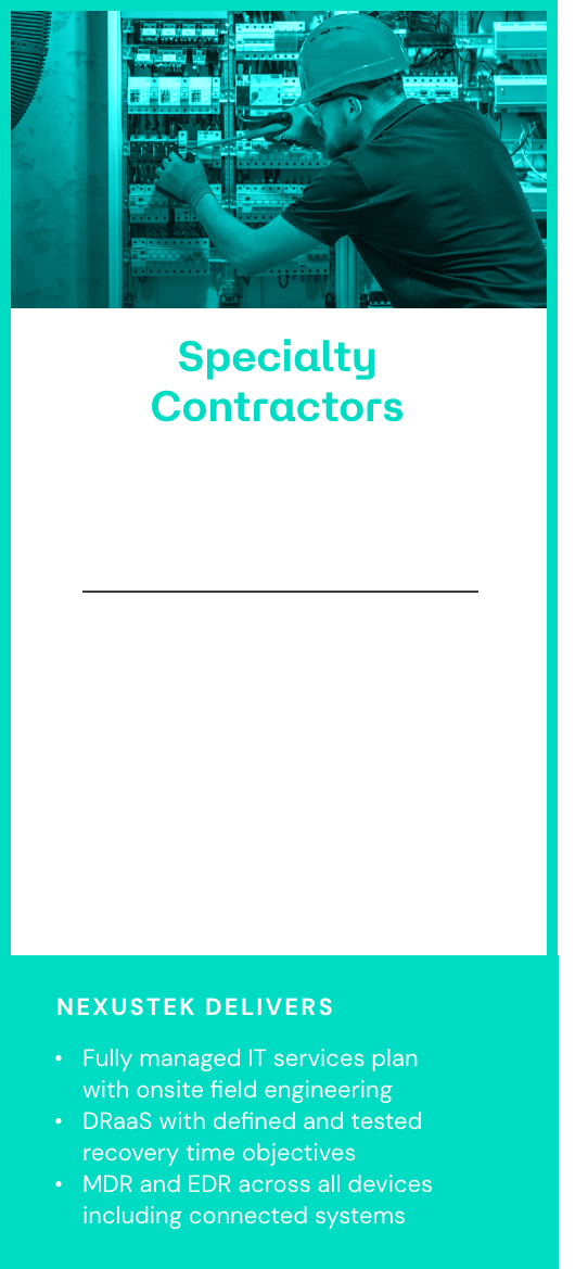 Specialty  Contractors block