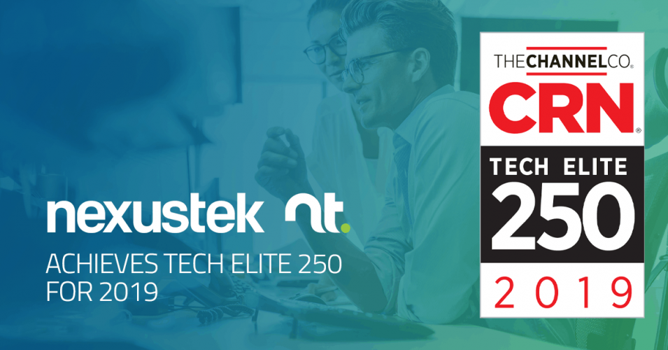 NexusTek Achieves Tech Elite 250 for 2019