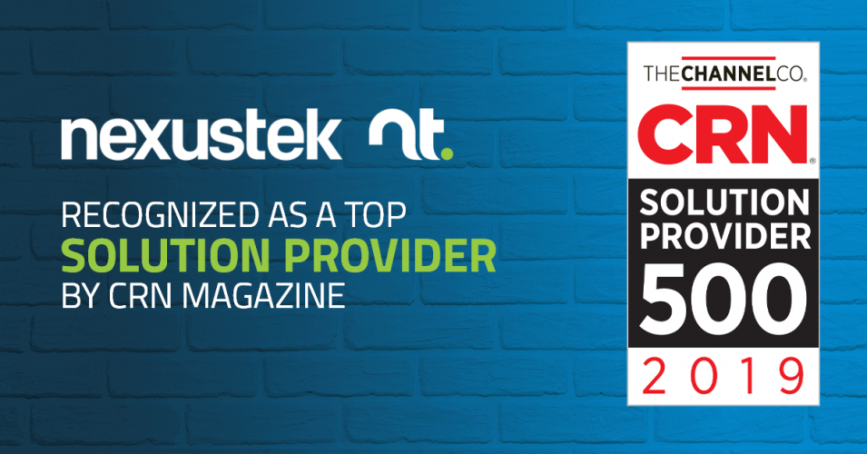 NexusTek Recognized As A Top Solution Provider