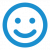 passionate customer service icon - blue alt-01